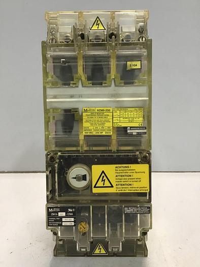 Used MOELLER 250 Amp Circuit Breaker NZM9-250 / DISCONNECT #133369