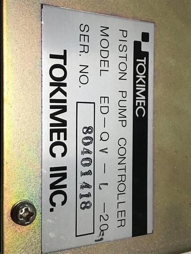 Used TOKIMEC Circuit Board ED-QV-L-20S1 #132745