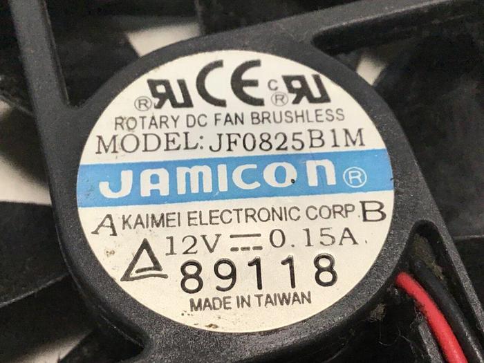 Used JAMICON Fan Brushes JF0825B1M #113596