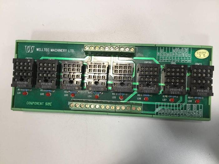 Used WELLTEC Relay Board WELLTEC RB8 #100578