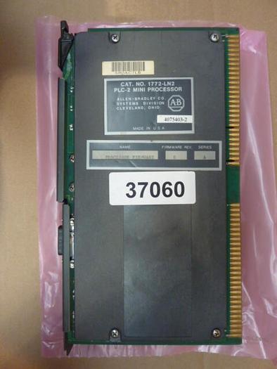 Used ALLEN BRADLEY PLC-2 Mini processor 1772-LN2 SER A #37060