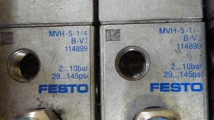 Used FESTO Control Block / Valve Terminal IFB8-02 #52728