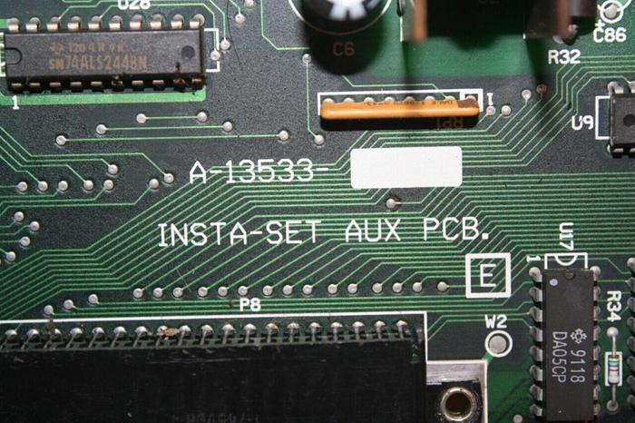 Used BARBER COLMAN Auxiliary PC Board A-13533 #20547