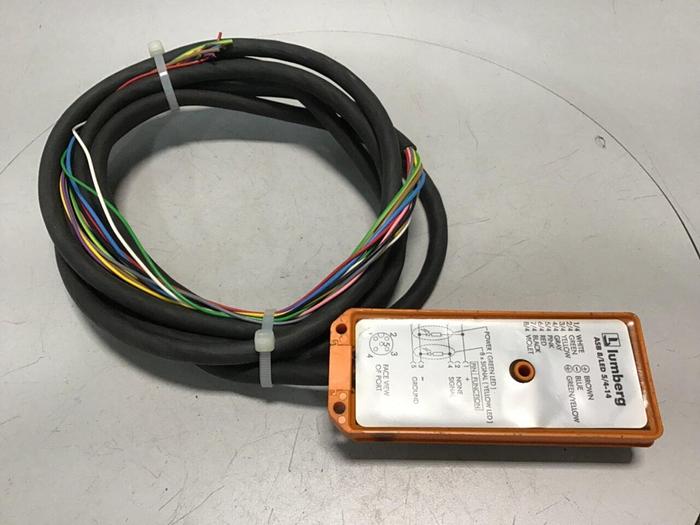 Used LUMBERG Distribution Box ASB 8/LED 5/4-14 #130711