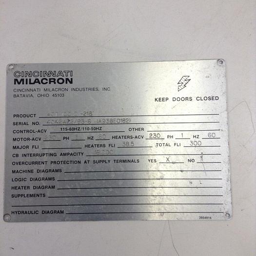 Used YUSHIN PRECISION EQUIPMENT Harness HARNESS994 #83994