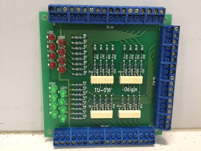 Used ORIGIN ELECTRIC Circuit Board TU-016 #100650