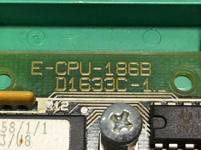 Used KEBA Engel Circuit Board E-CPU-186B D1633C-1 Used