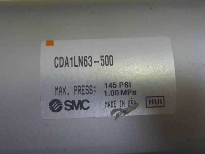 Used SMC Cylinder CDA1LN63-500 #67355