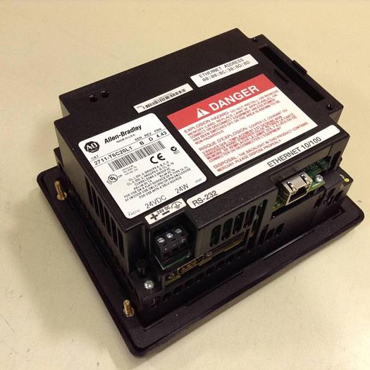 Used ALLEN BRADLEY Panel View 600 2711-T6C20L1 SER B Used