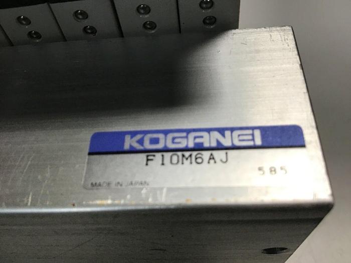 Used KOGANEI Solenoid w/ Valves F10M7AJ #120916