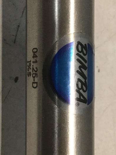 Used BIMBA Cylinder 041.25-D #126934
