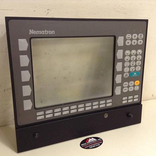 Used NEMATRON CORP Operator Keypad IC63A6-J8B1F1AF / KEYPAD #77670