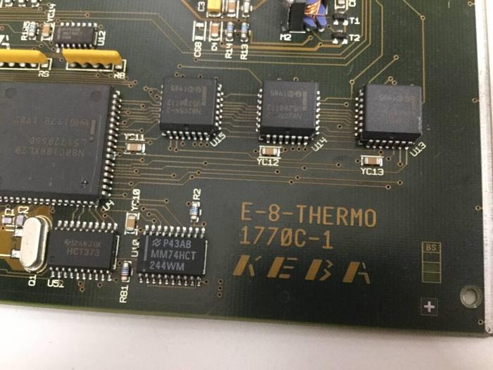 Used KEBA Engel 1770B-1 Circuit Board E-8-THERMO 1770C-1 Used