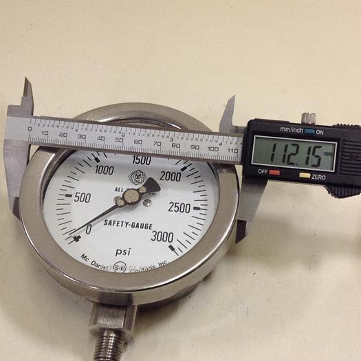 Used MCDANIEL CONTROLS Gauge S-B #83927