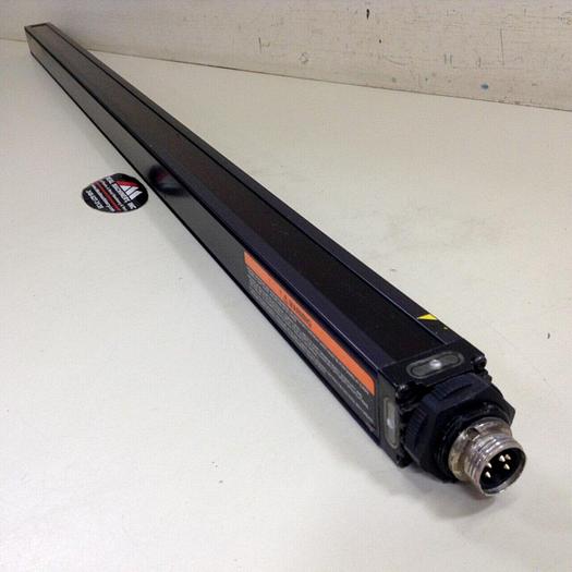 Used BANNER ENGINEERING Light Curtain Emitter MSE3624 #74617