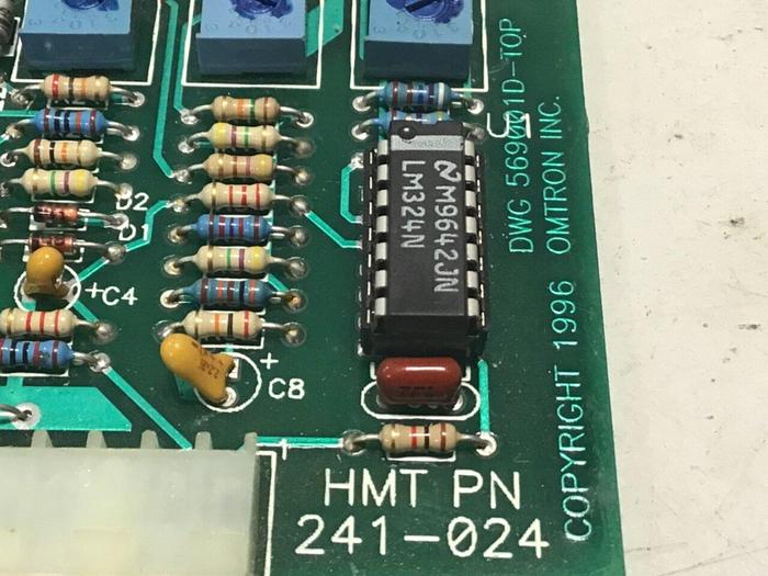 Used OMTRON Circuit Board 569001D #131883