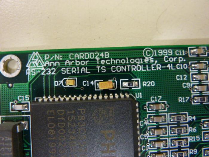 Used ANN ARBOR Circuit Board CARD024B #78197