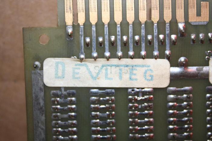 Used DEVLIEG Circuit Board 9D1252A #20706