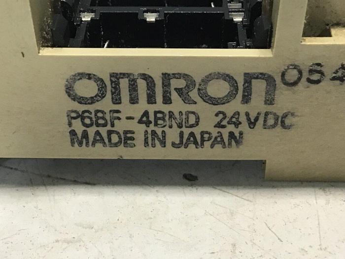 Used OMRON Relay Socket P6BF-4BND #119330