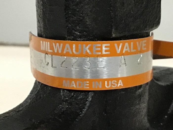 Used MILWAUKEE Butterfly Valve CL223EA2 #126046