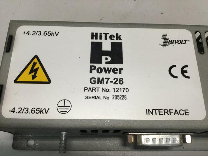 Used HITEK POWER CORP Power Supply GM7-26 #108869