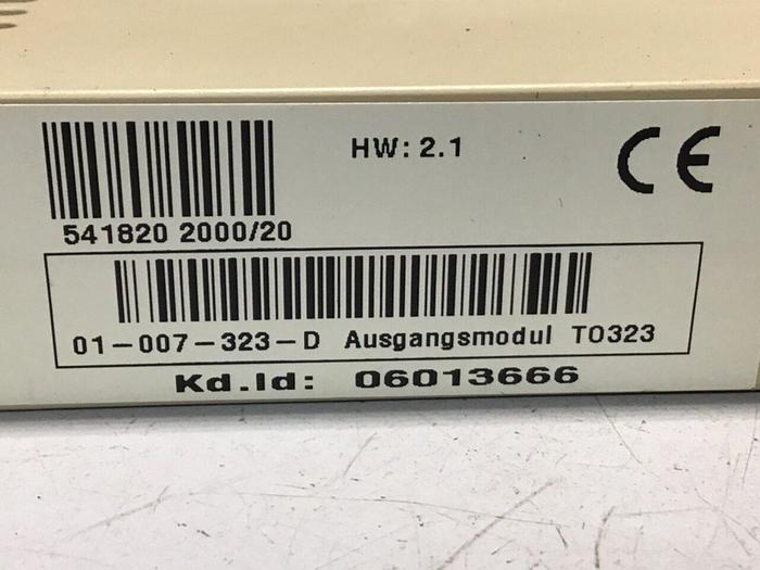 Used DEMAG MDTK PLC Module TO323 01-007-323-D USED