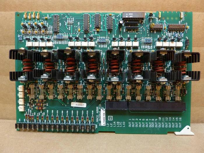 Used BARBER COLMAN AC Output PC Board A-13402-104-1 #23690
