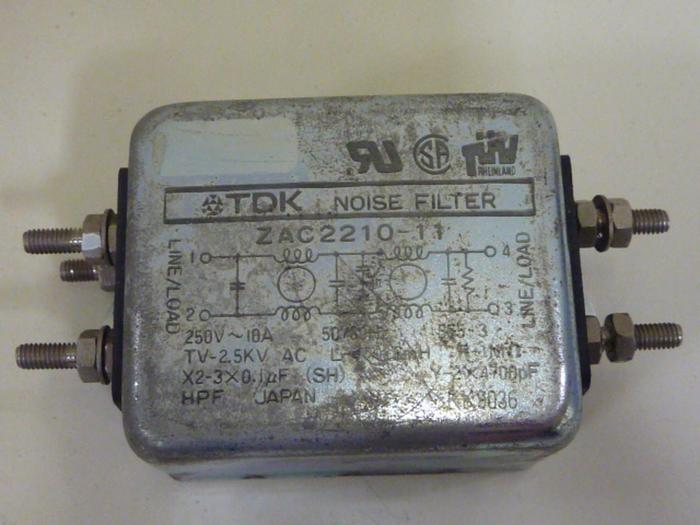 Used TDK Noise Filter ZAC2210-11 #65673