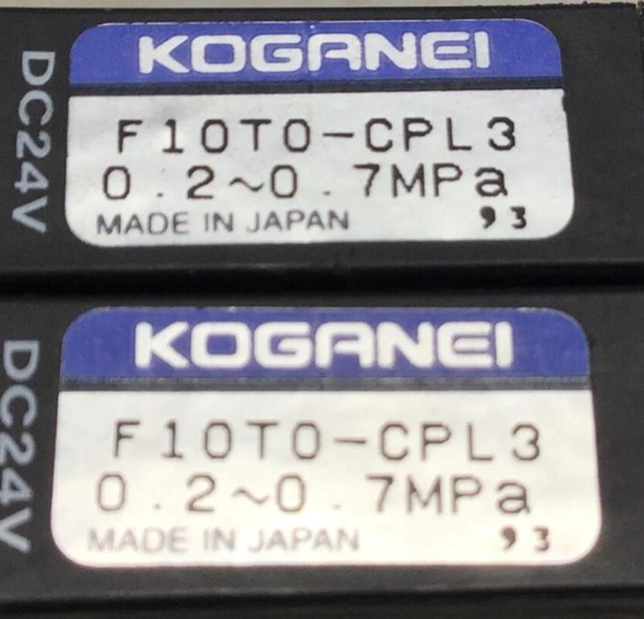 Used KOGANEI Manifold w/ Valve F10M2AJ USED
