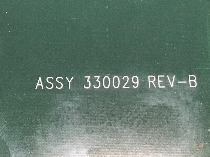 Used VAN DORN Sequencer Circuit Board PC330-029 330-029 Used