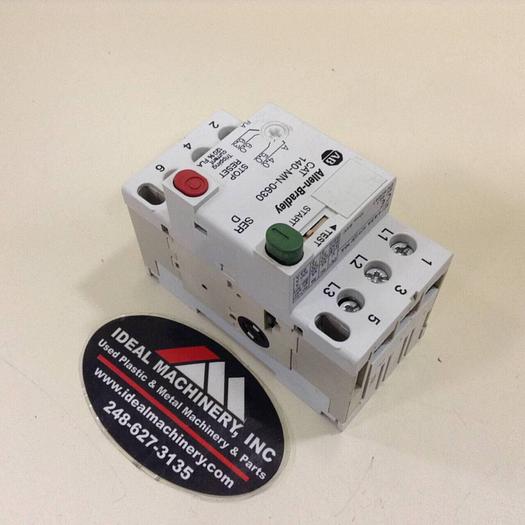 Used ALLEN BRADLEY Manual Motor Starter 140-MN-0630 SER D #74246