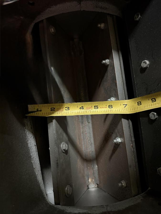 Used MEYER 14x14 HDX 249586-610 Rotary Airlock Feeder Valve Used