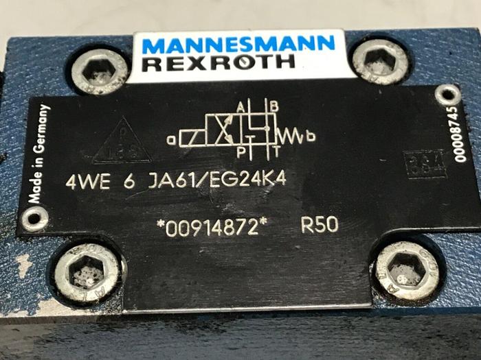 Used REXROTH Valve 4WE6JA61/EG24K4 #135604