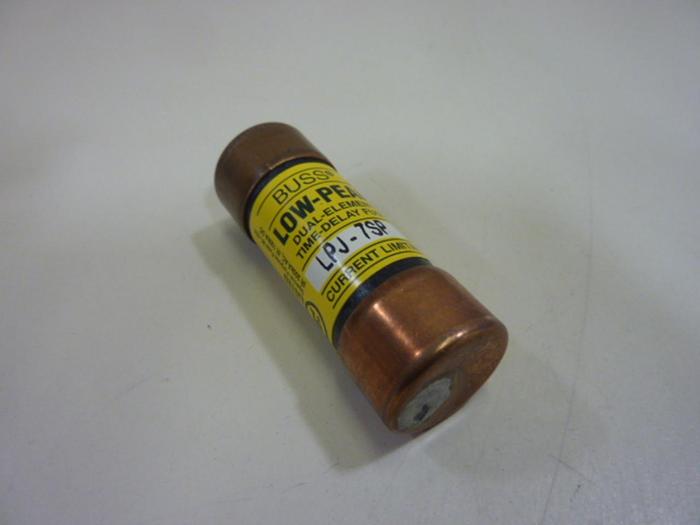 Used BUSSMANN 7 Amp Fuse LPJ-7SP #62439