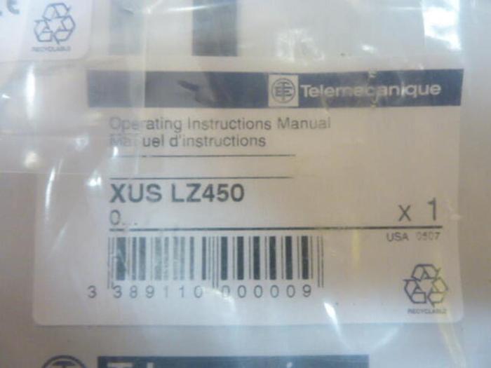 TELEMECANIQUE Safety Light Curtain XUS LZ450 #38902