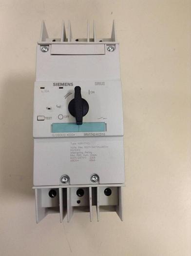 Used SIEMENS 20 Amp Circuit Breaker 3RV1 742-5CD10 #86043
