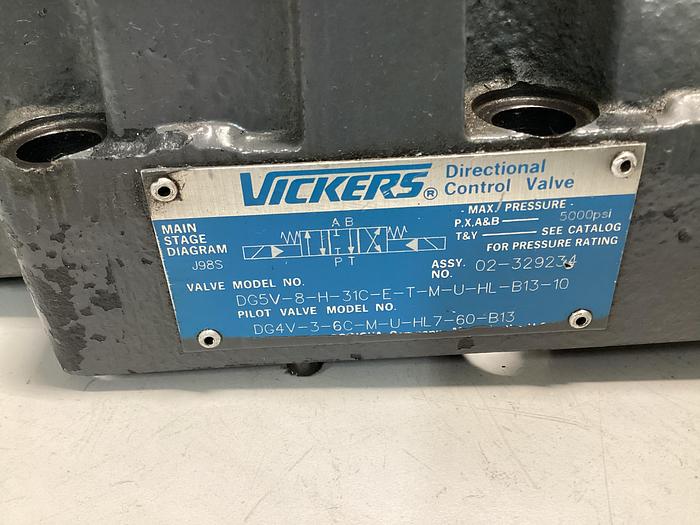 Used VICKERS DG4V-3-6C-M-U-HL7-60-B13