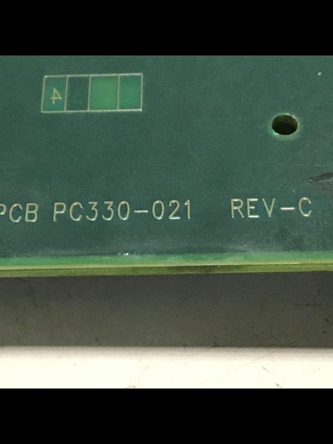 Used VAN DORN Temperature Circuit Board PC330-021 330-021 #136397