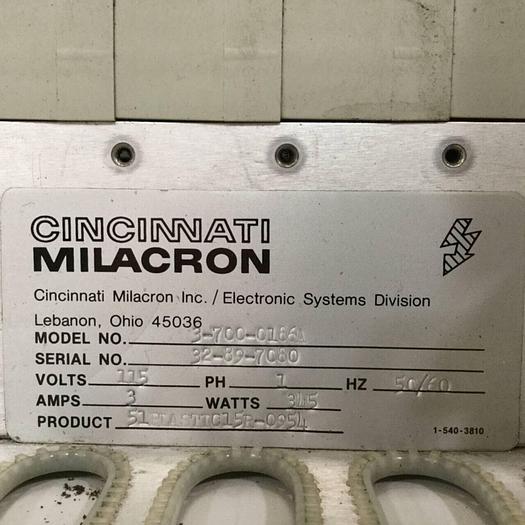 Used CINCINNATI MILACRON Card Rack 3-700-0186A Used