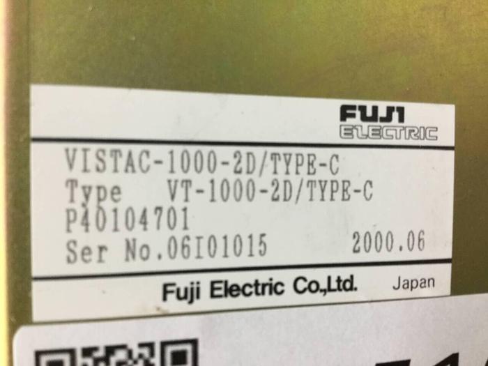 Used FUJI ELECTRIC VT-1000-2D/Type-C Card Rack Chassis VISTAC-1000-2D/TYPE-C #98516
