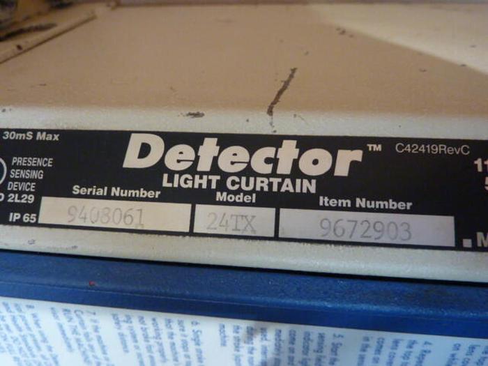 Used HONEYWELL Light Curtain Receiver 24TX Used