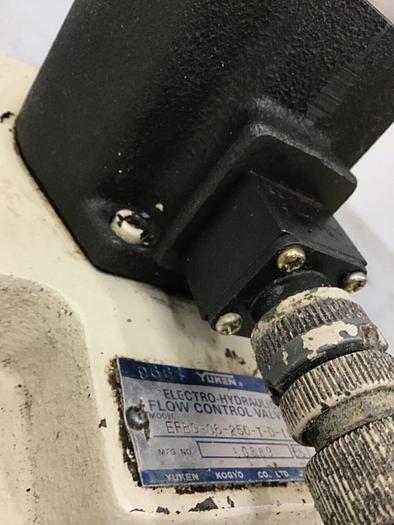 Used YUKEN Flow Control Valve EFBG-06-250-T-D-11 #135544