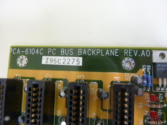 Used ADVANTECH Backplane PCA-6104C #51108