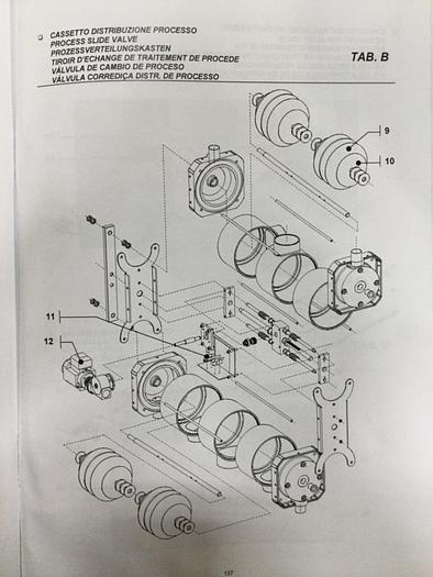 Used MORETTO Process Slide Valve 203135 / 211293 Used