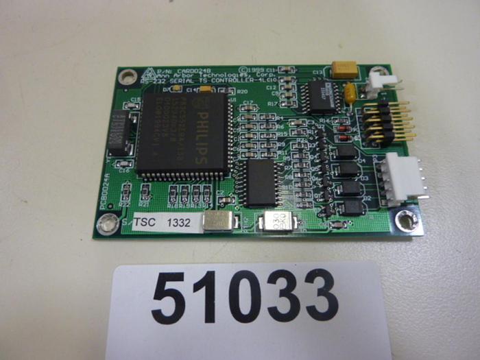 Used ANN ARBOR Circuit Board CARD024B #78197