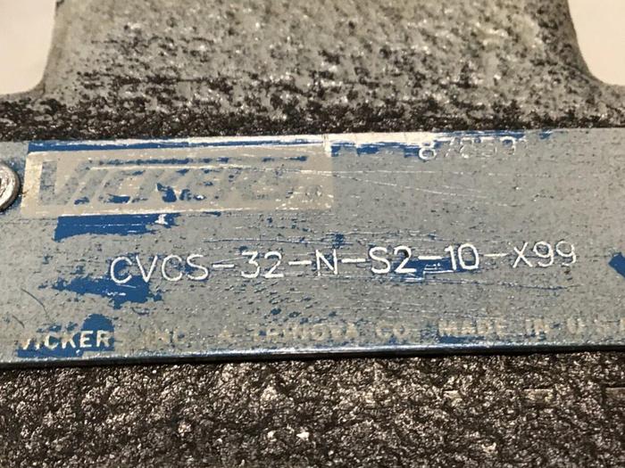 Used VICKERS Valve CVCS32NS210X99 #139657