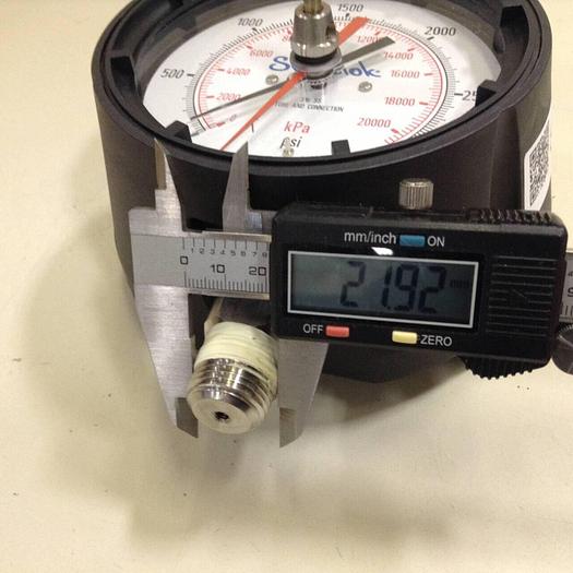 SWAGELOK Pressure/Force Gauge GAUGE925 #83925