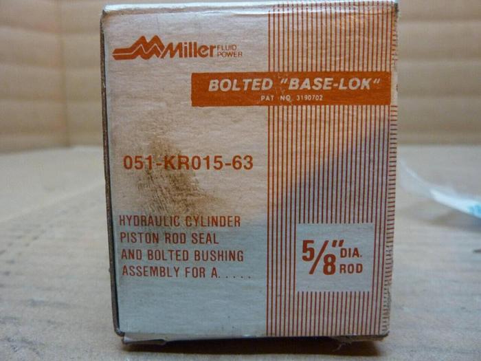 MILLER FLUID POWER Bolted Base Lok 051-KR015-63 #23403