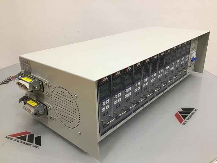 Used METAL FABRICATOR 12 Zone HRTC-12S/L-A1 Hot Runner USED #148356