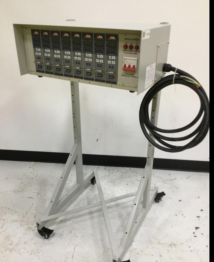 Used METAL FABRICATOR 8 Zone Hot Runner HRMF-08-A1ST USED